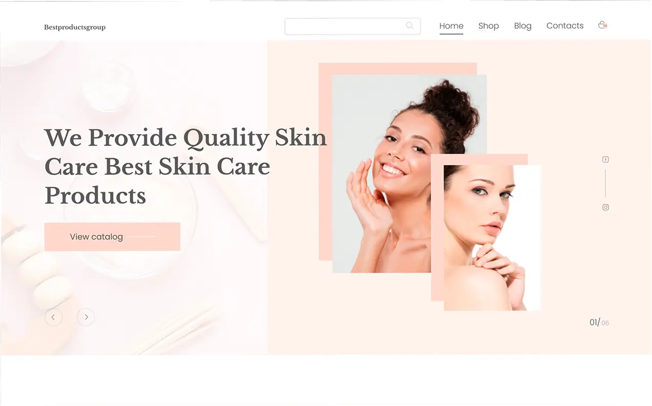 Best Products Group — головний банер