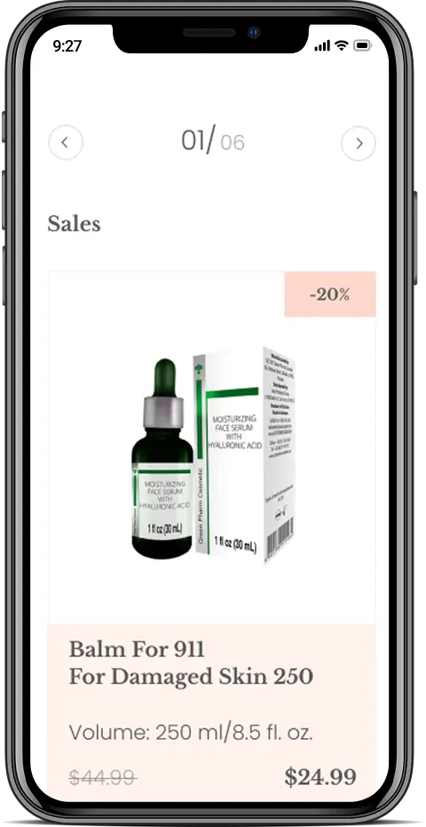 Best Products Group — мобільна версія 3