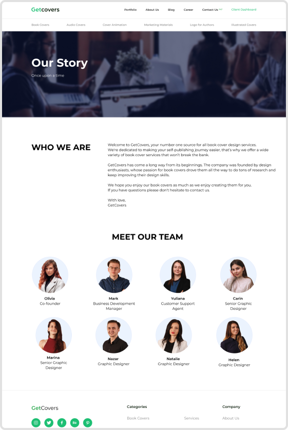 Getcovers — Про компанію