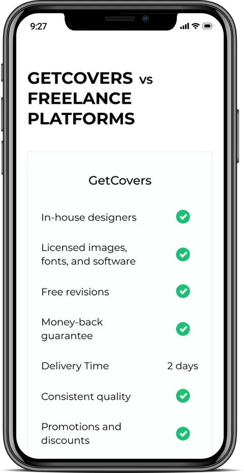 Getcovers — мобільна версія 4